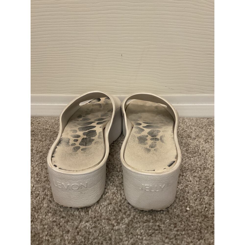 Lemon Jelly Sunny Pearl & Leopard Platform Slides, 37 - Picture 6 of 9